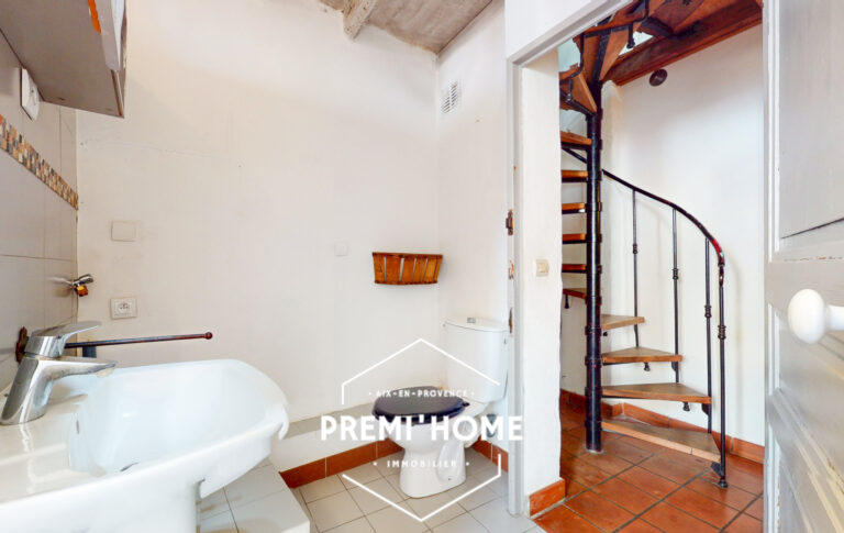 A VENDRE MAISON DE VILLAGE 2 CHAMBRES AUREILLE - Premi'home Agence immobilière Aix En Provence