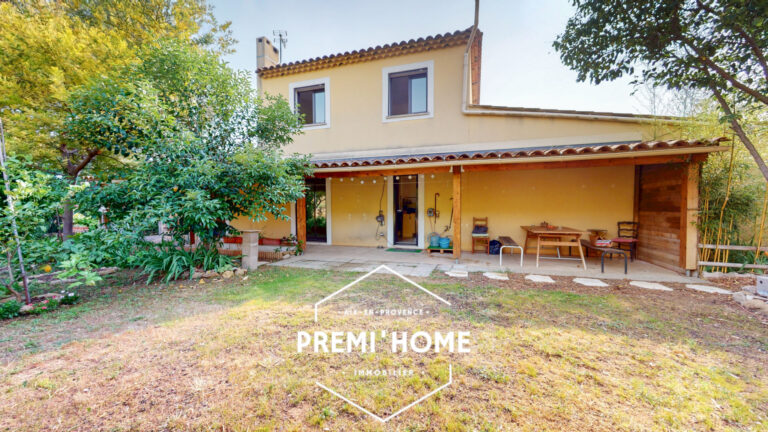 A VENDRE MAISON INDIVIDUELLE T4 A SALON DE PROVENCE - Premi'home Agence immobilière Aix En Provence
