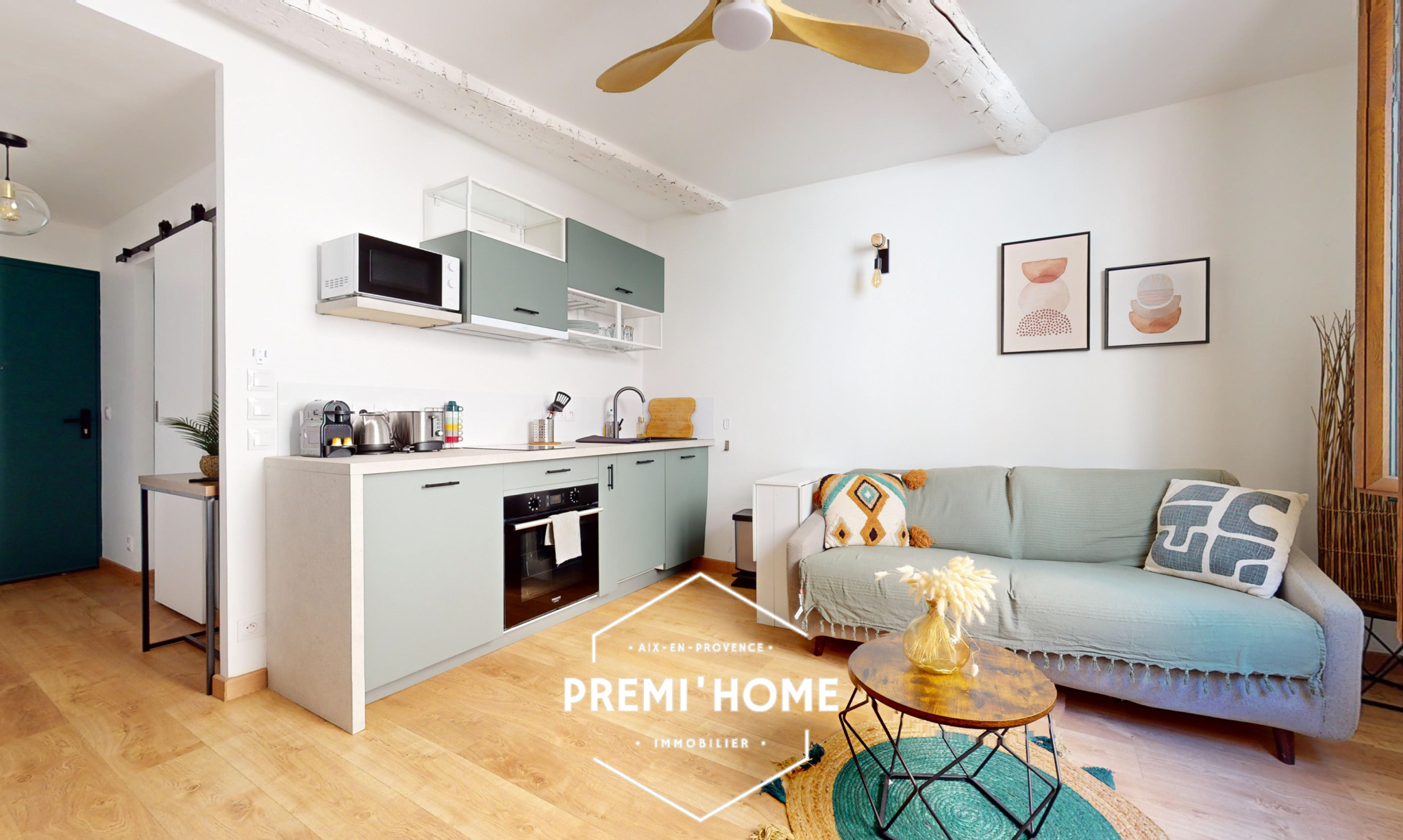 * A VENDRE T2 RENOVE CENTRE HISTORIQUE AIX * - Premi'home Agence immobilière Aix En Provence