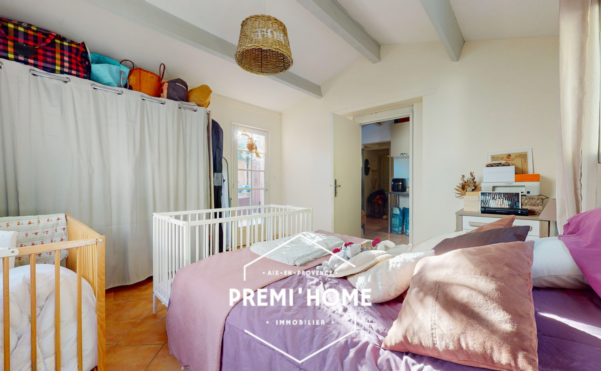 A VENDRE CENTRE LUYNES T3 REZ DE JARDIN MAISON - Premi'home Agence immobilière Aix En Provence
