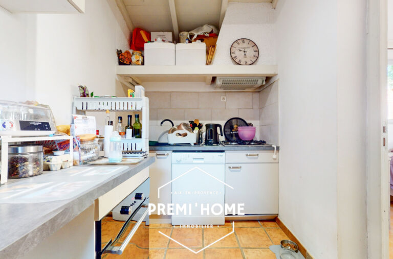 A VENDRE CENTRE LUYNES T3 REZ DE JARDIN MAISON - Premi'home Agence immobilière Aix En Provence