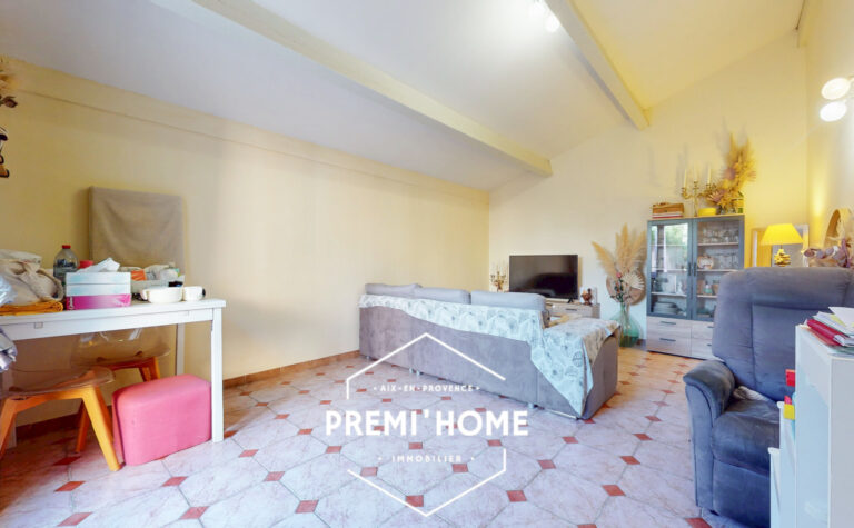 A VENDRE CENTRE LUYNES T3 REZ DE JARDIN MAISON - Premi'home Agence immobilière Aix En Provence