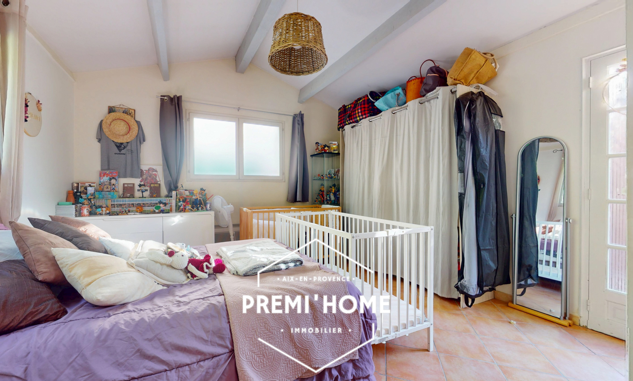 A VENDRE CENTRE LUYNES T3 REZ DE JARDIN MAISON - Premi'home Agence immobilière Aix En Provence