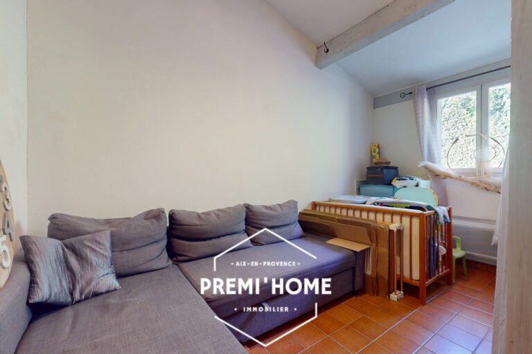 A VENDRE CENTRE LUYNES T3 REZ DE JARDIN MAISON - Premi'home Agence immobilière Aix En Provence