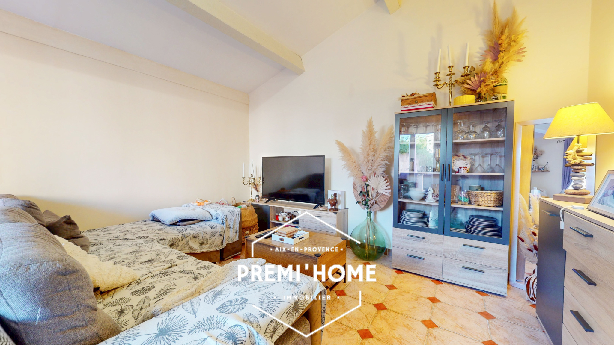 A VENDRE CENTRE LUYNES T3 REZ DE JARDIN MAISON - Premi'home Agence immobilière Aix En Provence