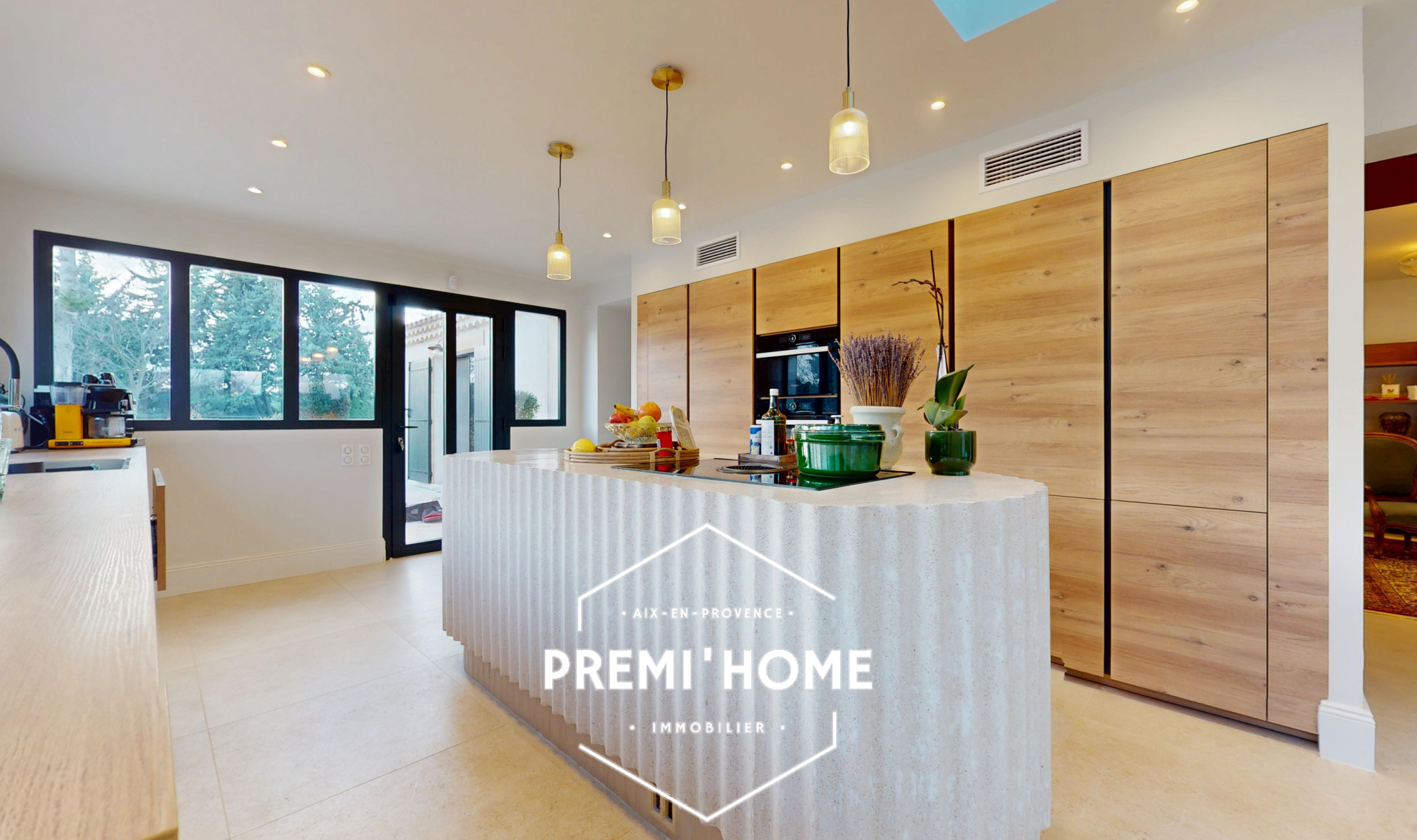 VILLA CONTEMPORAINE A VENDRE A PUYRICARD - Premi'home Agence immobilière Aix En Provence