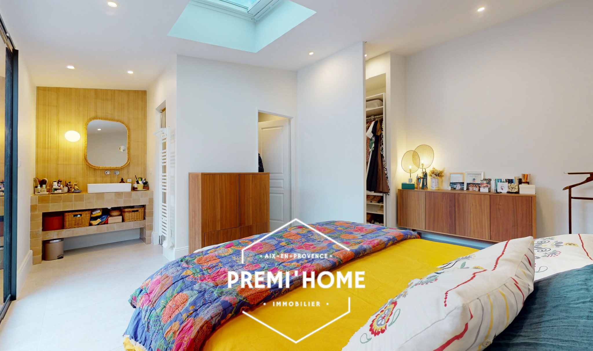 VILLA CONTEMPORAINE A VENDRE A PUYRICARD - Premi'home Agence immobilière Aix En Provence