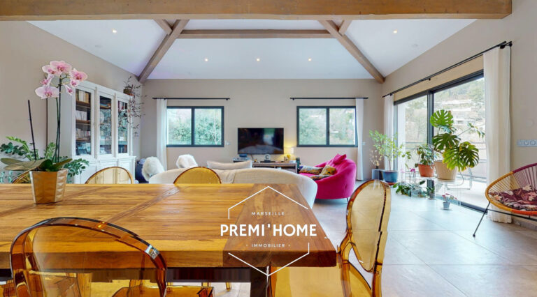 MAISON RECENTE AVEC PISCINE SAINT MARC JAUMEGARDE - Premi'home Agence immobilière Aix En Provence