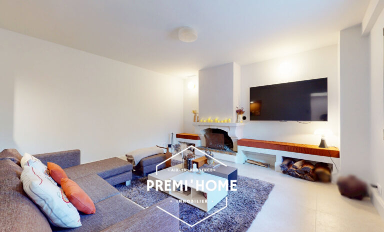 VILLA CONTEMPORAINE A VENDRE A PUYRICARD - Premi'home Agence immobilière Aix En Provence