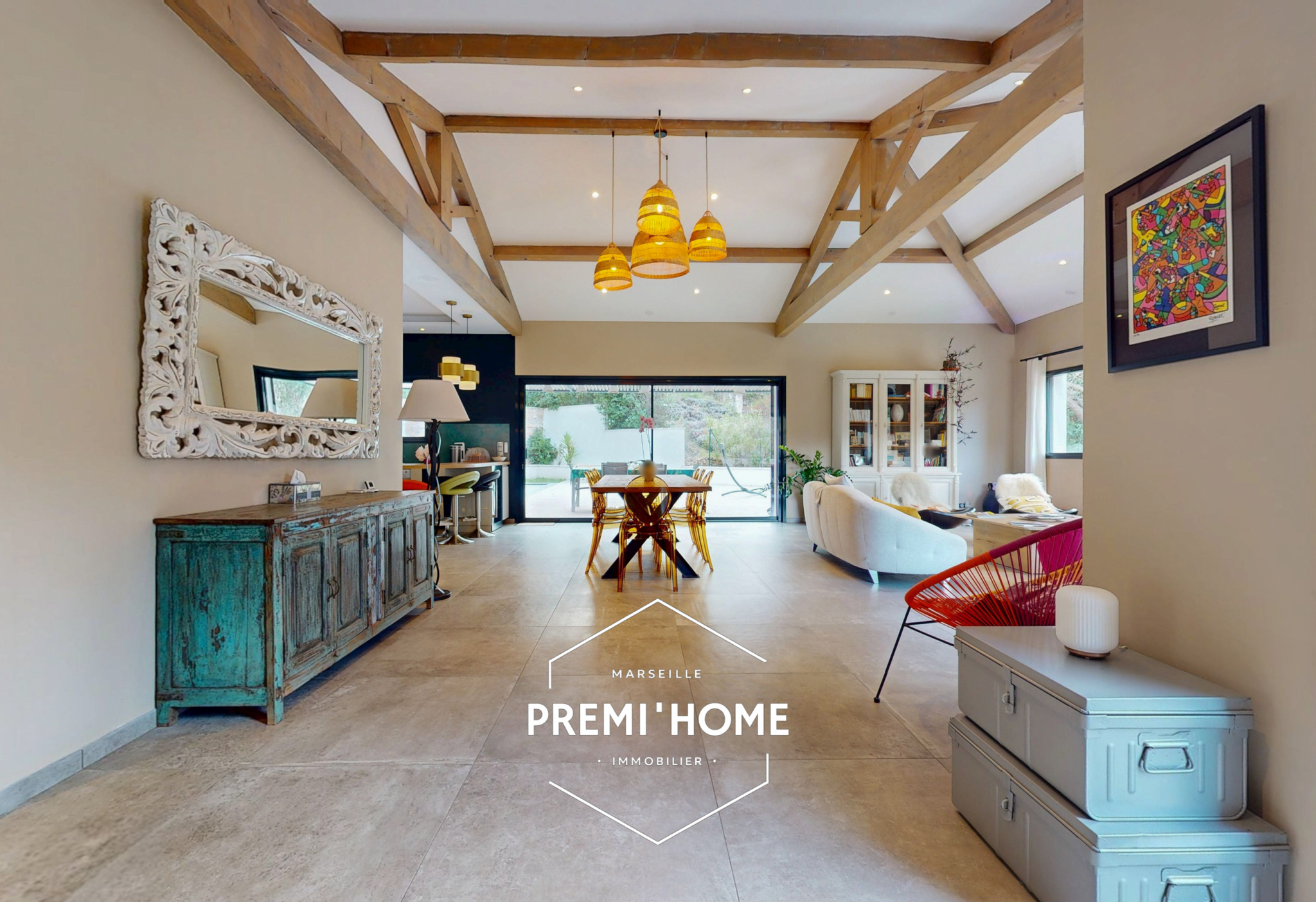 MAISON RECENTE AVEC PISCINE SAINT MARC JAUMEGARDE - Premi'home Agence immobilière Aix En Provence