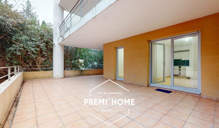 T2 AVEC TERRASSE PONT DE L&rsquo;ARC AIX SUD - Premi'home Agence immobilière Aix En Provence