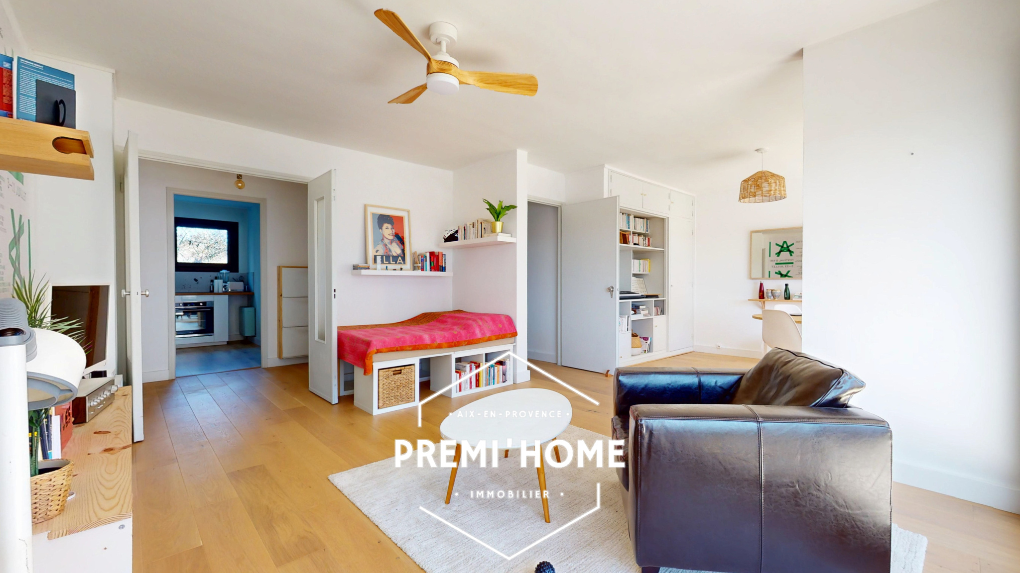 A VENDRE T2/3 RENOVE TOUR D&rsquo;AYGUOSI AIX EN PROVENCE - Premi'home Agence immobilière Aix En Provence