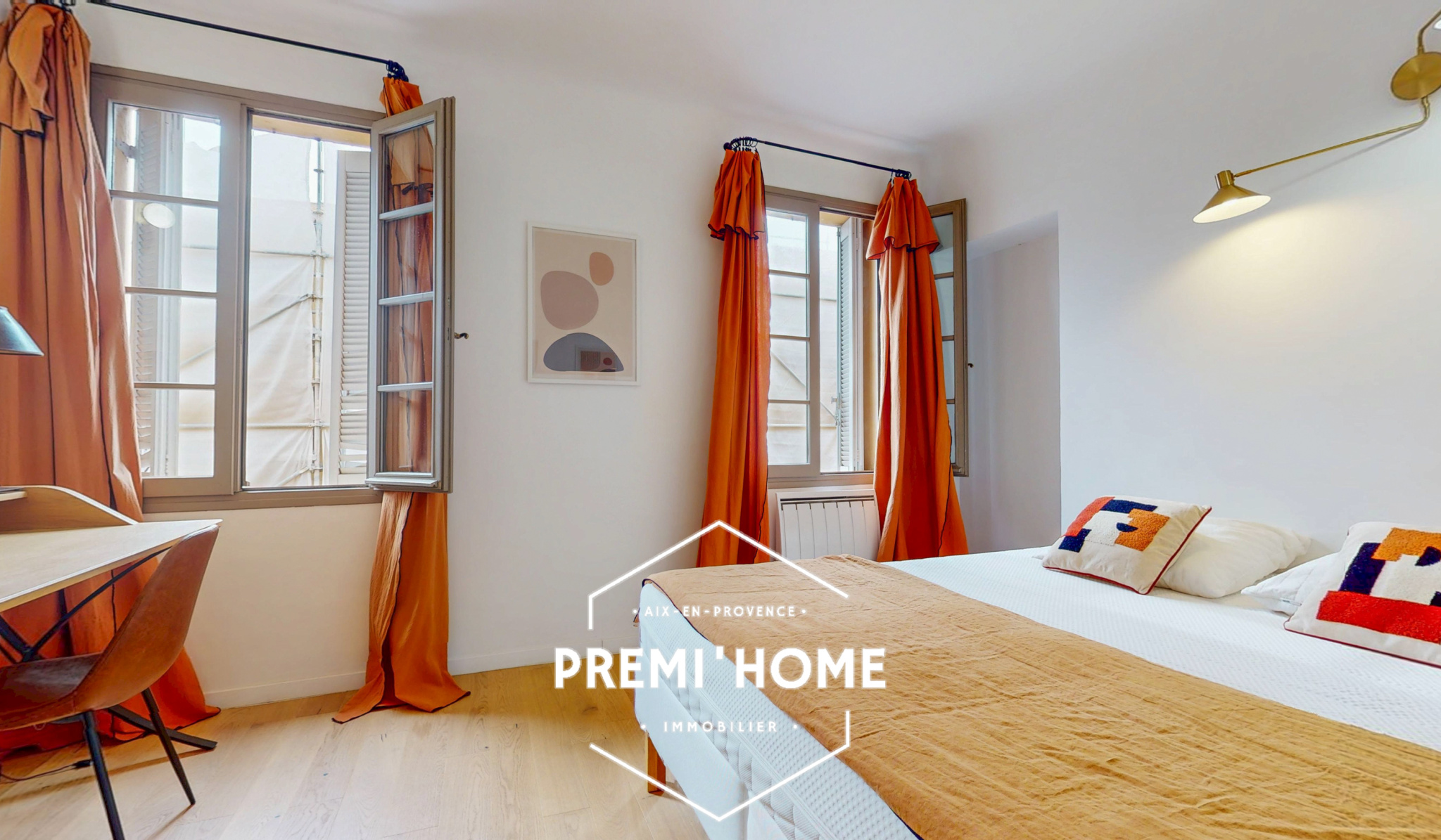 T3 RENOVE A VENDRE CENTRE HISTORIQUE AIX EN PROVENCE - Premi'home Agence immobilière Aix En Provence