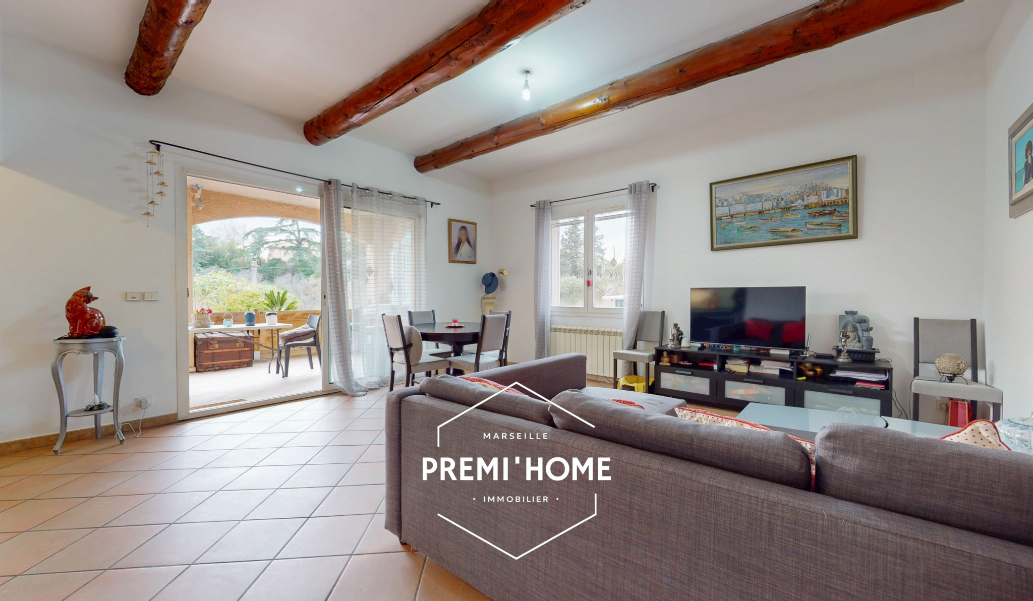 A VENDRE T3 AIX NORD GRANDE TERRASSE ET GARAGE - Premi'home Agence immobilière Aix En Provence