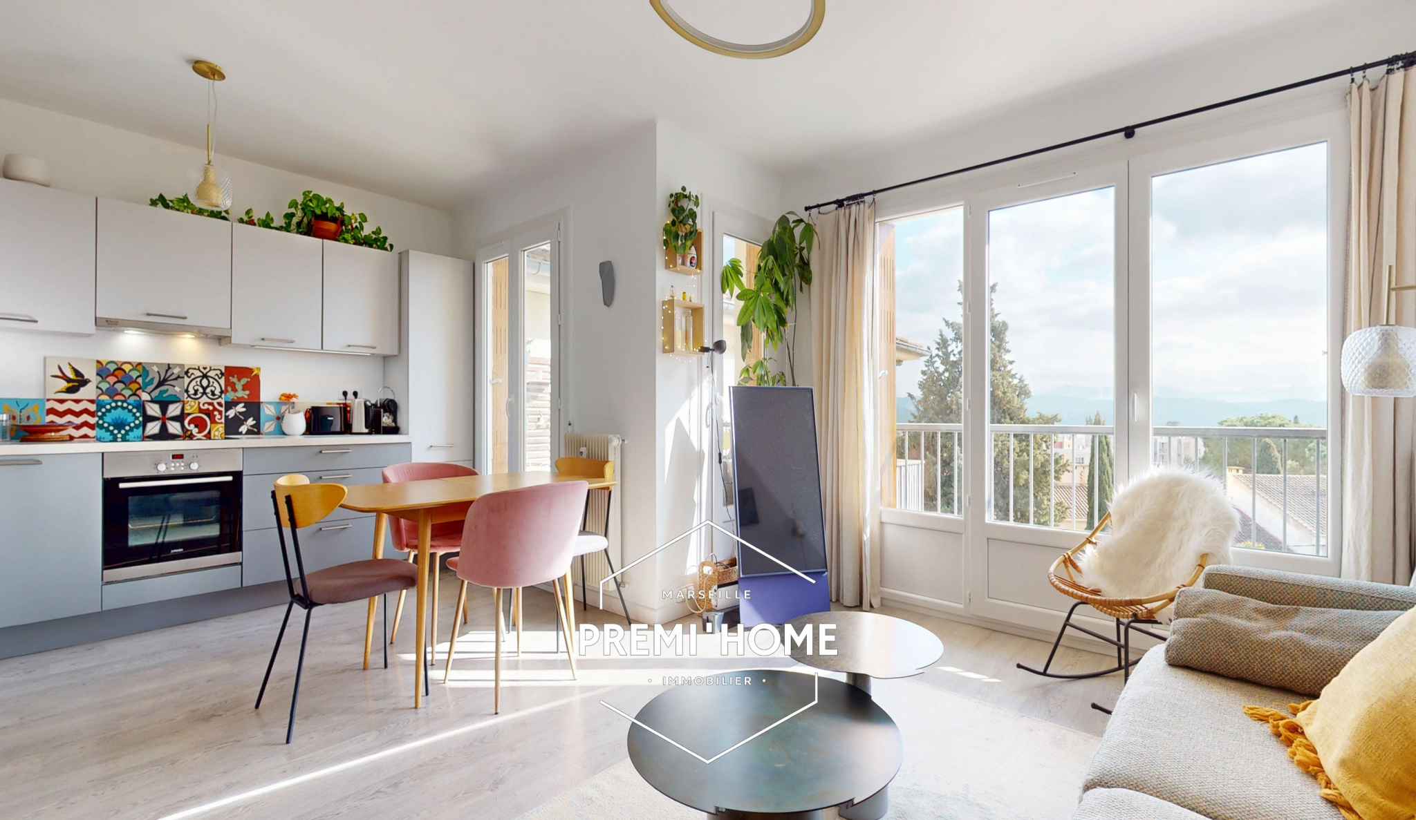 T3 RENOVE LYCEE CEZANNE AIX EN PROVENCE EST - Premi'home Agence immobilière Aix En Provence
