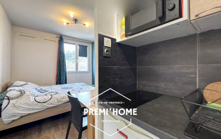 A VENDRE STUDIO MEUBLÉ LE THOLONET AIX - Premi'home Agence immobilière Aix En Provence