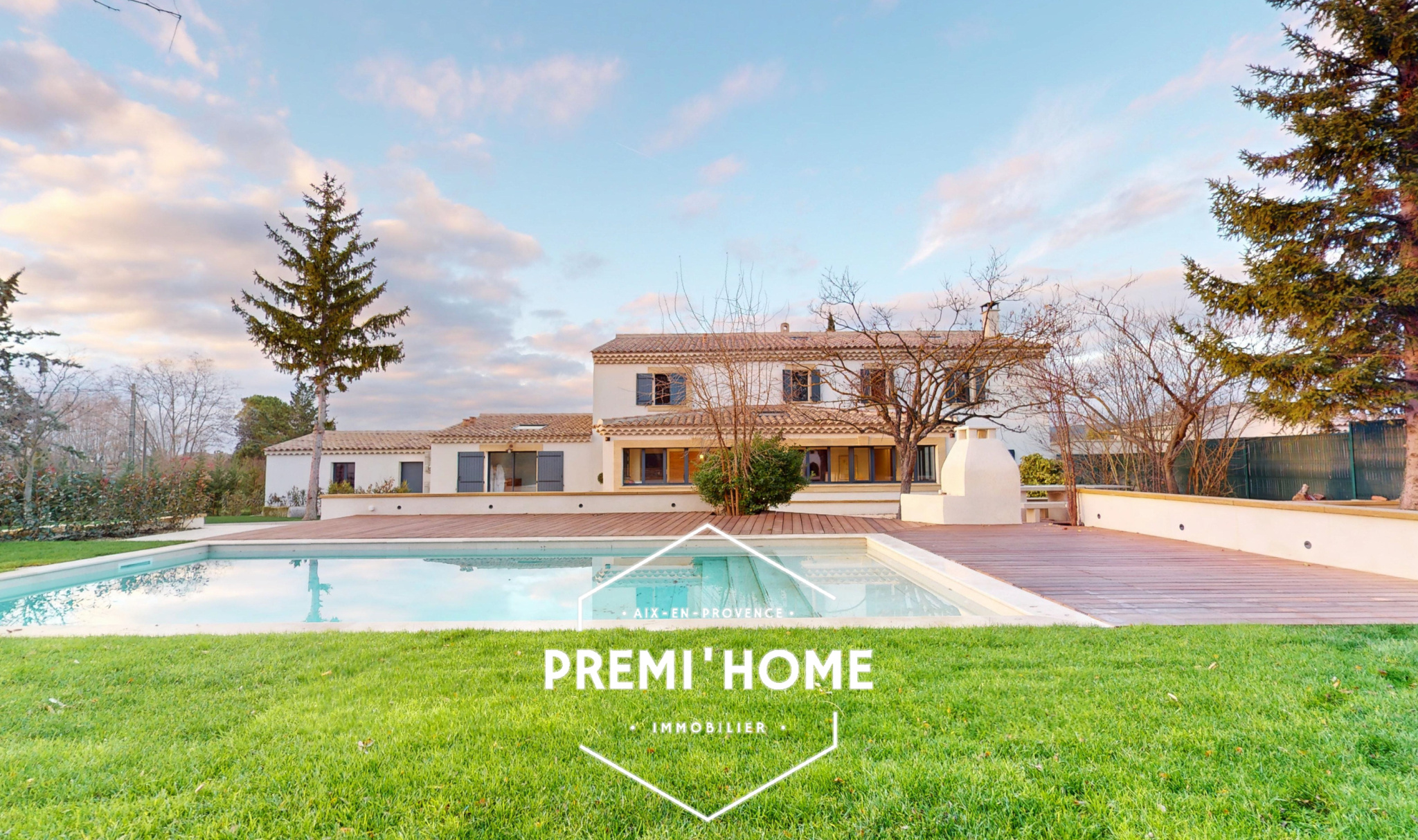 VILLA CONTEMPORAINE A VENDRE A PUYRICARD - Premi'home Agence immobilière Aix En Provence