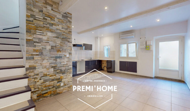 MAISON DE VILLAGE 3 PIÈCES 53 M2 EN R+1 MOURIÈS - Premi'home Agence immobilière Aix En Provence
