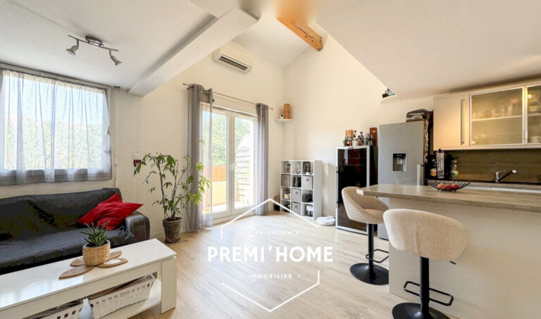 A VENDRE T2 EN DUPLEX RENOVE AIX OUEST - Premi'home Agence immobilière Aix En Provence