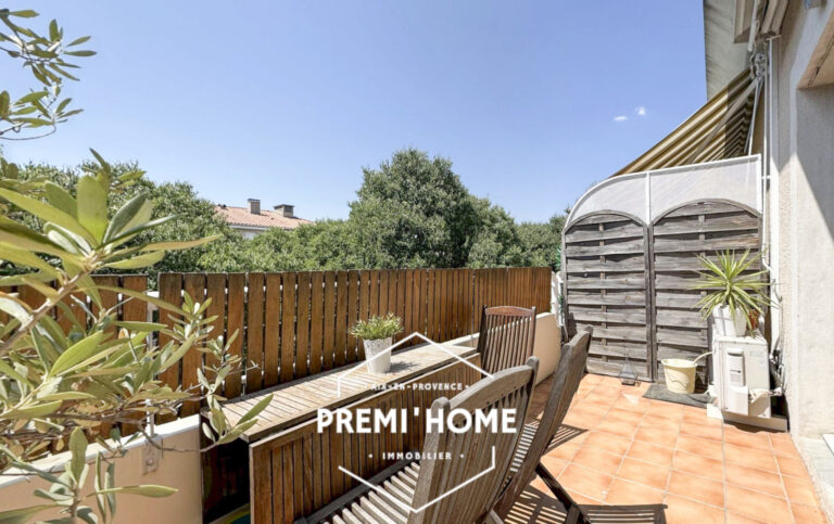 A VENDRE T2 EN DUPLEX RENOVE AIX OUEST - Premi'home Agence immobilière Aix En Provence