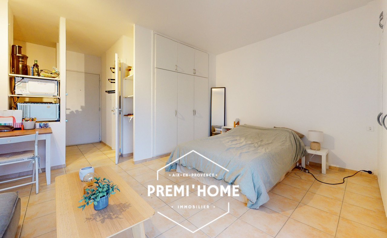 AIX-EN-PROVENCE   STUDIO AVEC TERRASSE   VENDU LOUÉ - Premi'home Agence immobilière Aix En Provence