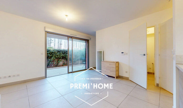 T2 EN REZ-DE-JARDIN SECTEUR PEY BLANC AIX - Premi'home Agence immobilière Aix En Provence