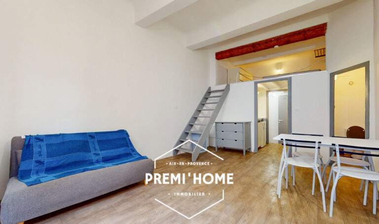 AIX-EN-PROVENCE   CENTRE HISTORIQUE   T1/T2 AVEC MEZZANINE - Premi'home Agence immobilière Aix En Provence