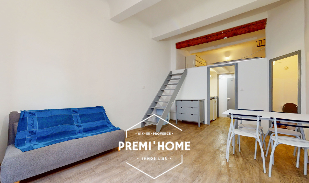 AIX-EN-PROVENCE   CENTRE HISTORIQUE   T1/T2 AVEC MEZZANINE - Premi'home Agence immobilière Aix En Provence
